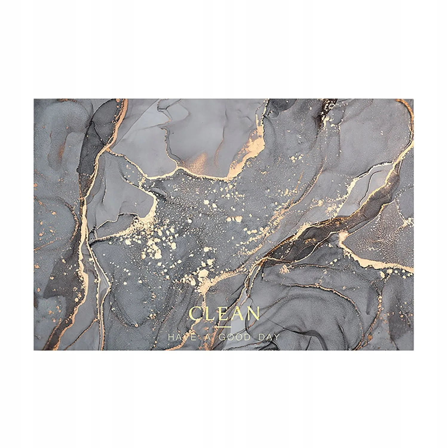 Kopalniška pralna nedrseča preproga 80x50cm sivi marmor - Image 9
