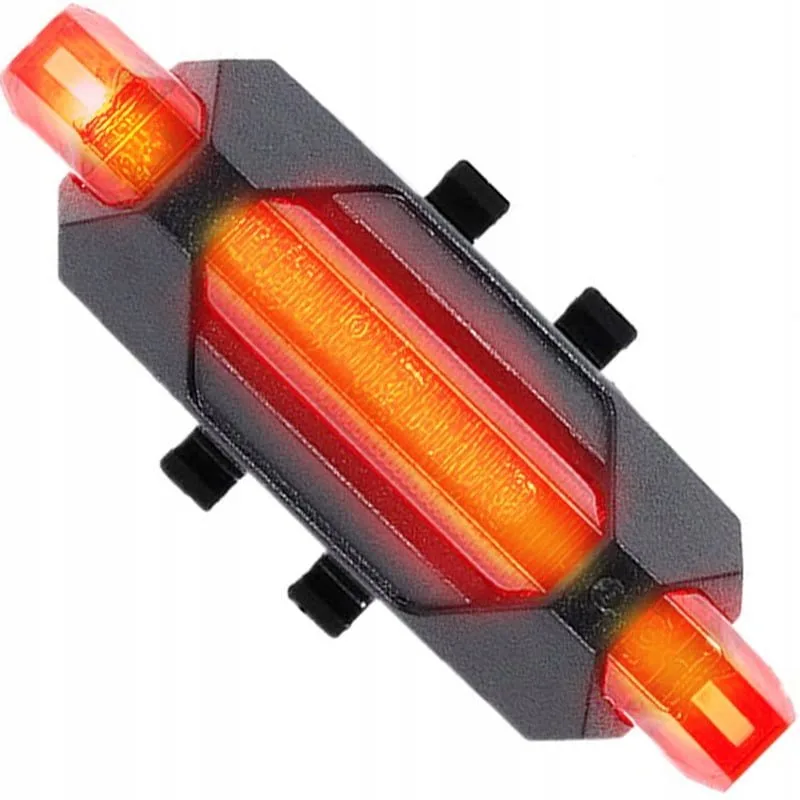 Set solarne aku. LED kolesarske svetilke in sirena 1200lm USB + zadnja luč - Image 12