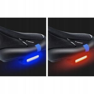Univerzalen športni vodoodporen udoben kolesarski sedež + LED svetilka USB 17 Univerzalen športni kolesarski sedež z LED svetilko USB