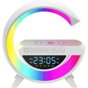 3v1 LED RGB bluetooth zvočnik budilka in polnilec AKCIJA