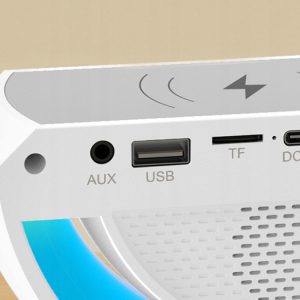 3v1 LED RGB bluetooth zvočnik budilka in polnilec AKCIJA