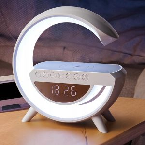 3v1 LED RGB bluetooth zvočnik budilka in polnilec AKCIJA