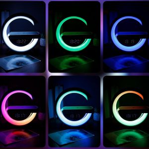 3v1 LED RGB bluetooth zvočnik budilka in polnilec AKCIJA