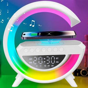 3v1 LED RGB bluetooth zvočnik budilka in polnilec AKCIJA