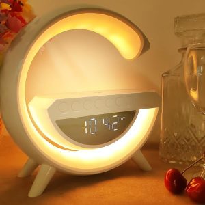 3v1 LED RGB bluetooth zvočnik budilka in polnilec AKCIJA