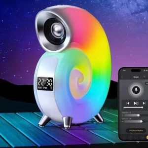 3v1 LED RGB bluetooth zvočnik in budilka Bass Boost