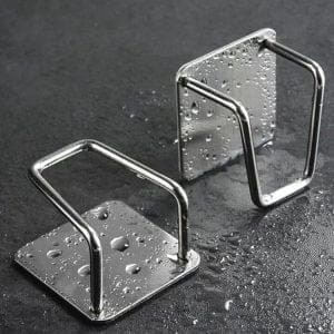 Inox samolepilna kljukica za gobice 11 Inox samolepilna kljukica za gobice