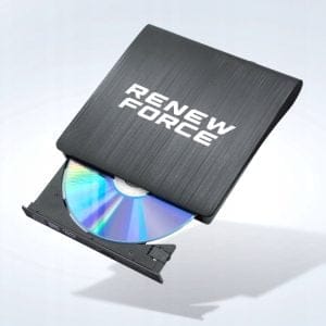 Prenosni slim zunanji pogon CD in DVD zapisovalnik USB 3.0 24x