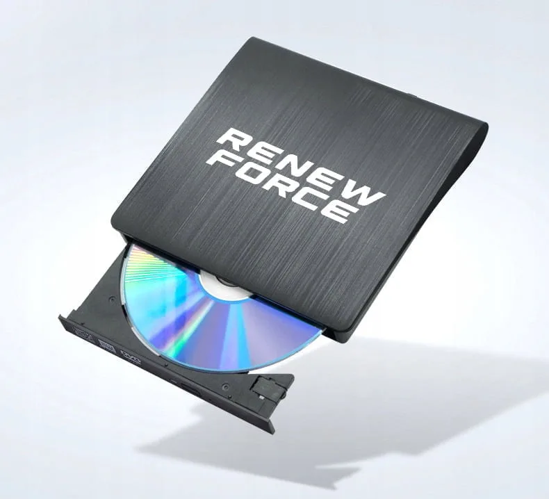 Prenosni slim zunanji pogon CD in DVD zapisovalnik USB 3.0 24x - Image 12