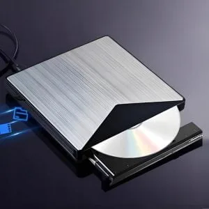 Prijenosni vanjski CD/DVD snimač od aluminija s USB 3.0 utorom