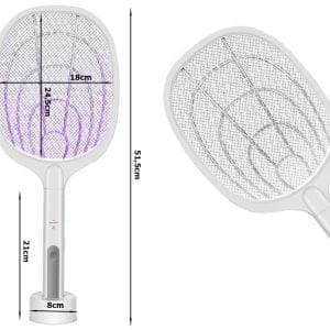Aku. električni lopar UV LED uničevalec insektov 51cm