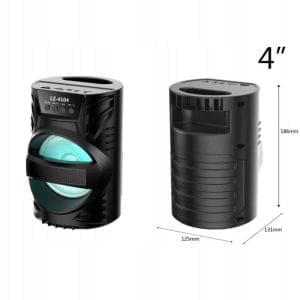 Aku. 1200mAh prenosni LED RGB bluetooth zvočnik USB SD 11 Prenosni LED RGB bluetooth zvočnik USB SD