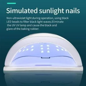 Alternativni prikaz 120W X5 MAX UV LED lampe za gel nokte LCD
