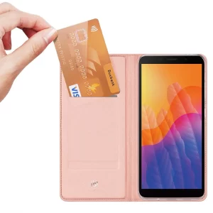 Etui ovitek Skin Pro Bookcase za Huawei Y5p roza