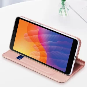Etui ovitek Skin Pro Bookcase za Huawei Y5p roza