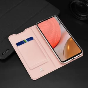 Etui ovitek Skin Pro Bookcase za Samsung Galaxy A72 4G roza