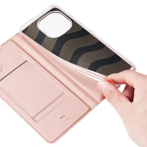 Etui ovitek Skin Pro Bookcase za Xiaomi Redmi Note 9T 5G roza 25 {