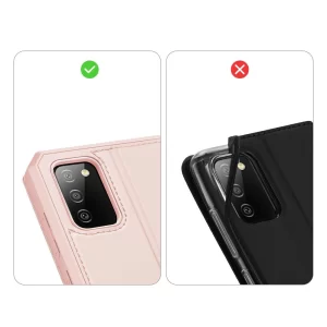 Etui ovitek Skin Pro Bookcase Skin X za Samsung Galaxy A02s EU roza