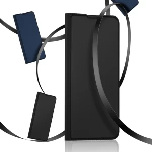 Etui ovitek Skin Pro Bookcase za Vivo X60 črn