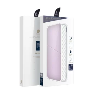 Etui ovitek Skin X Bookcase za Samsung Galaxy A03s roza 18 Roza etui ovitek za Samsung Galaxy A03s