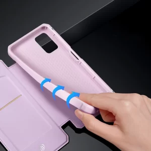 Etui ovitek Skin X Bookcase za Samsung Galaxy A03s roza 25 Roza ovitek Skin X Bookcase za Samsung Galaxy A03s