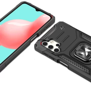 Etui ovitek robusten Ring Armor za Samsung Galaxy A33 5G črn