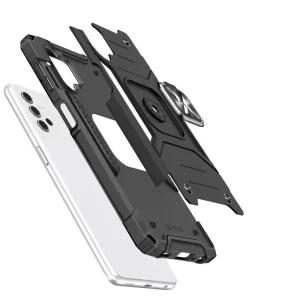 Etui ovitek robusten Ring Armor za Samsung Galaxy A33 5G črn
