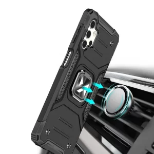 Etui ovitek robusten Ring Armor za Samsung Galaxy A33 5G črn
