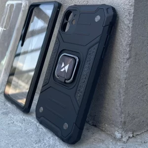 Etui ovitek robusten Ring Armor za Samsung Galaxy A33 5G črn