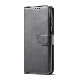 Magnetni etui ovitek s stojalom za Samsung Galaxy S22 Ultra črn