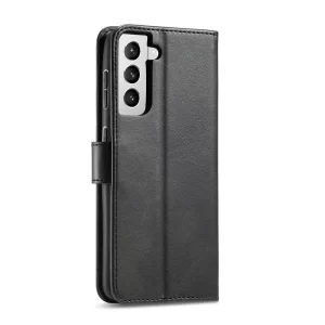 Magnetni etui ovitek s stojalom za Samsung Galaxy S22 Ultra črn