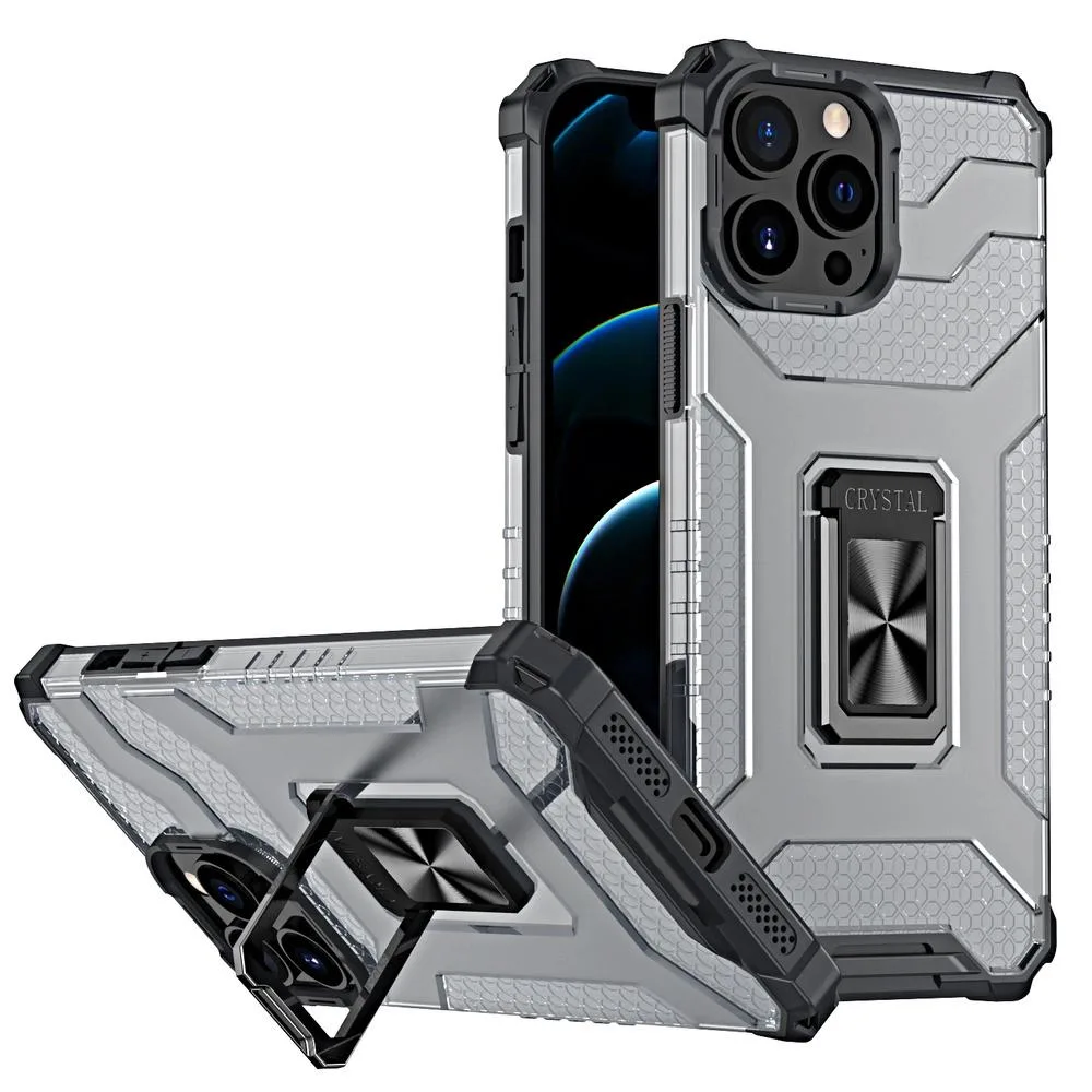 Etui ovitek Crystal Ring Armor za iPhone