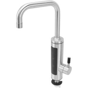 Alu. pretočni LCD touch električni grelnik vode