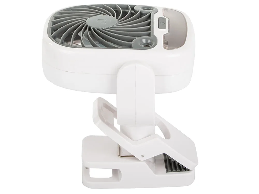 2v1 aku. 2000mAh LED RGB prenosna klimatska naprava in ventilator USB - Image 9
