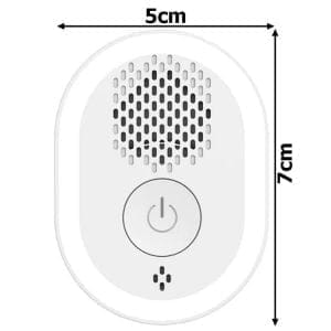 Ultrazvočna naprava za odganjanje miši, glodalcev in insektov + nočna lučka