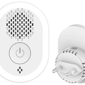 Ultrazvočna naprava za odganjanje miši, glodalcev in insektov + nočna lučka