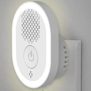 Ultrazvočna naprava za odganjanje miši, glodalcev in insektov + nočna lučka