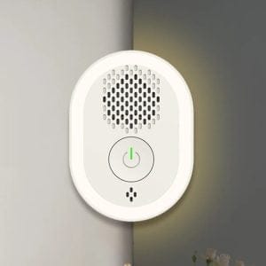 Ultrazvočna naprava za odganjanje miši, glodalcev in insektov + nočna lučka