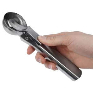 Inox žlica za pobiranje sladoleda 18cm