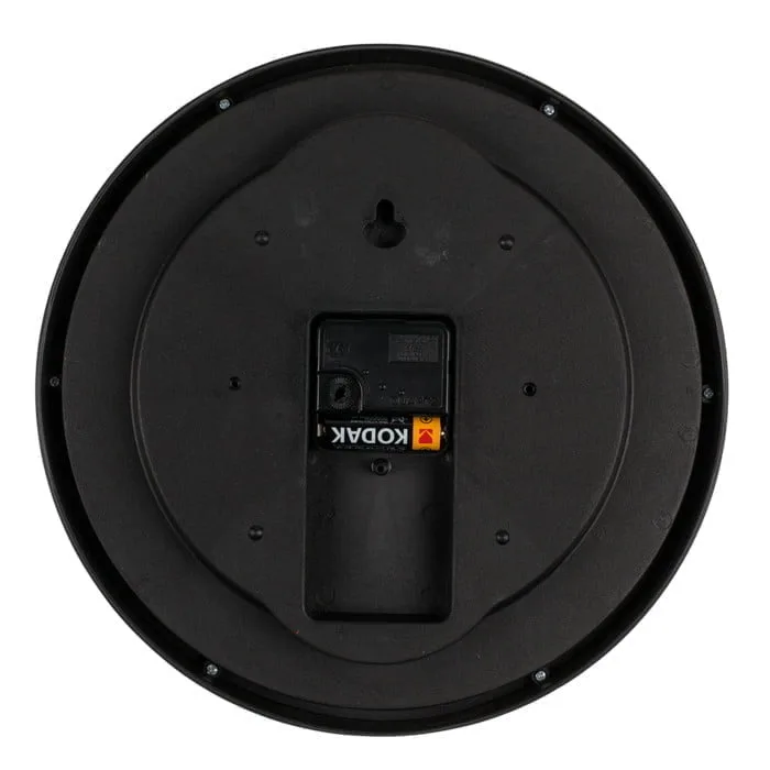 Analog väggklocka 29cm tid för kaffe 6 Analog väggklocka med kaffetema, diameter 29 cm