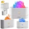 LED RGB difuzor ovlaživač zraka i isparivač eteričnih ulja 180ml bijeli
