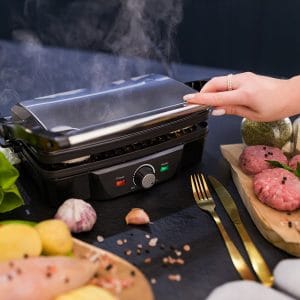 2500W električni toaster in kontaktni žar za sendviče
