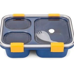 Prenosna lunch box posoda za hrano 850ML modra AKCIJA 11 Prenosna lunch box posoda za hrano 850ML modra AKCIJA