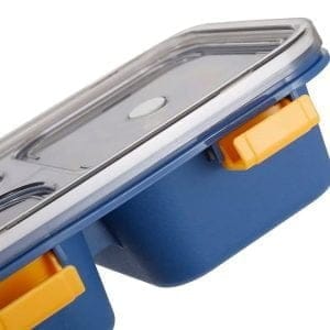 Prenosna lunch box posoda za hrano 1200ML modra AKCIJA
