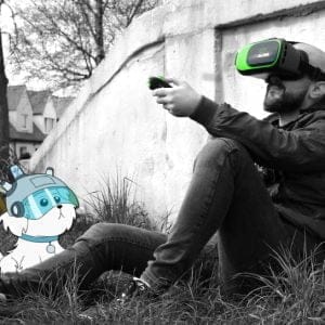 VR 3D virtualna očala in BT daljinec