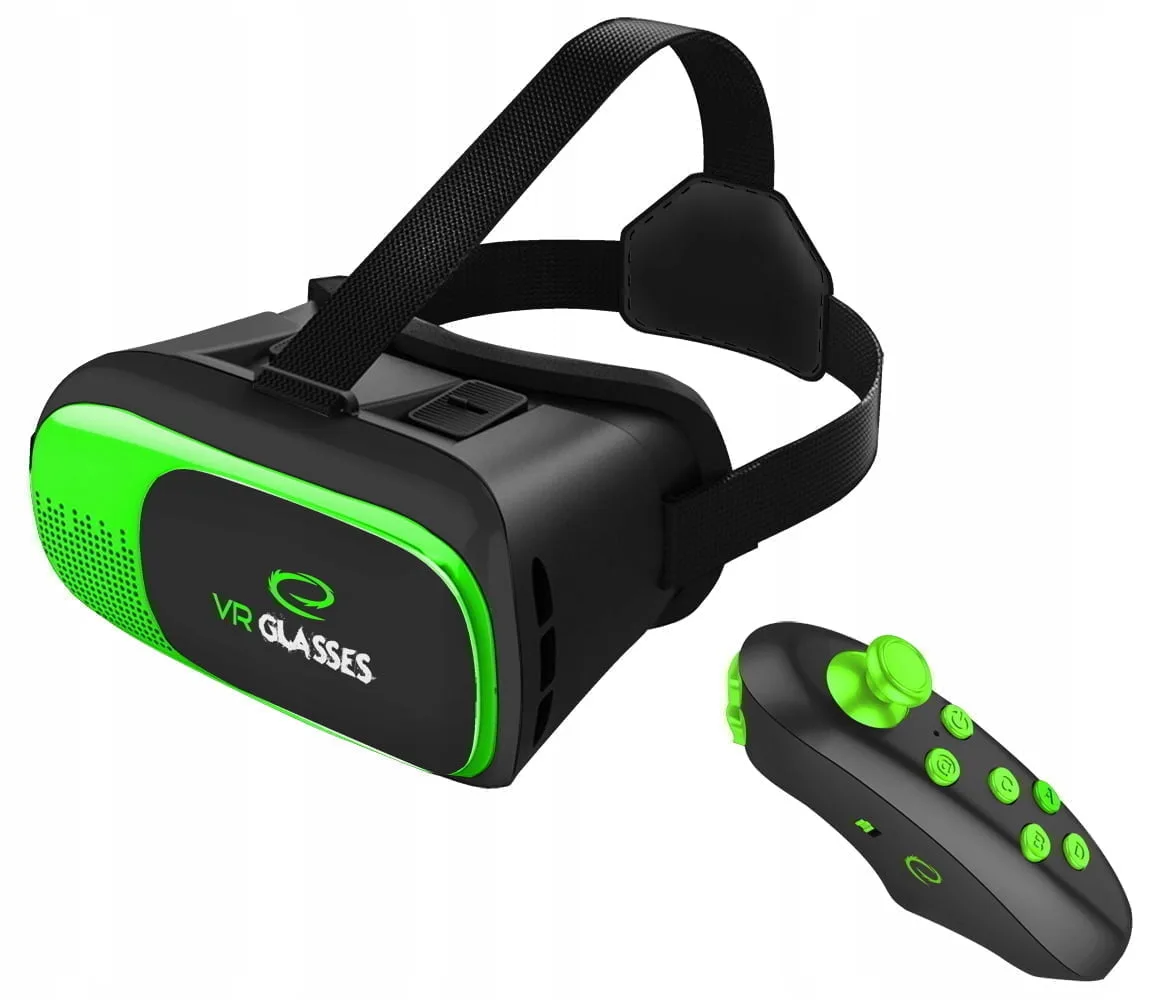 VR 3D virtualna očala za telefone Android iOS + BT daljinec APOCALYPSE - Image 4