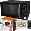 Mikrovlnná trouba COCINERO s výkonem 1200 W a grilem, objem 20 l, v moderní kuchyni