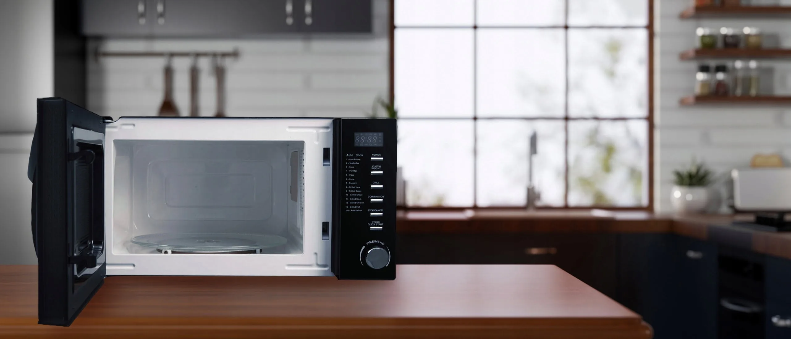 1200W LCD mikrovalovna pečica + žar 20L COCINERO - Image 7
