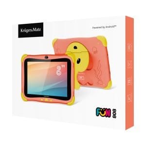 2Mpx WIFI dječji tablet Android 13 BT FUN 808 crveni