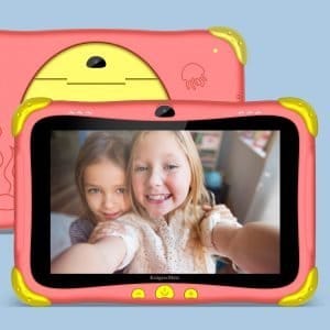 2Mpx WIFI dječji tablet Android 13 BT FUN 808 crveni